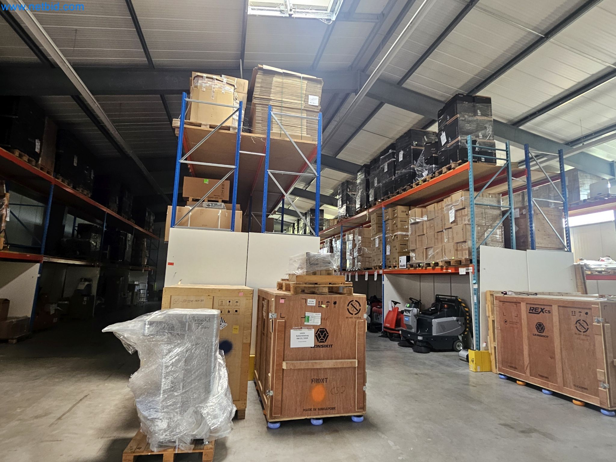 2 2-fach Palettenschwerlastregale LBL Rack